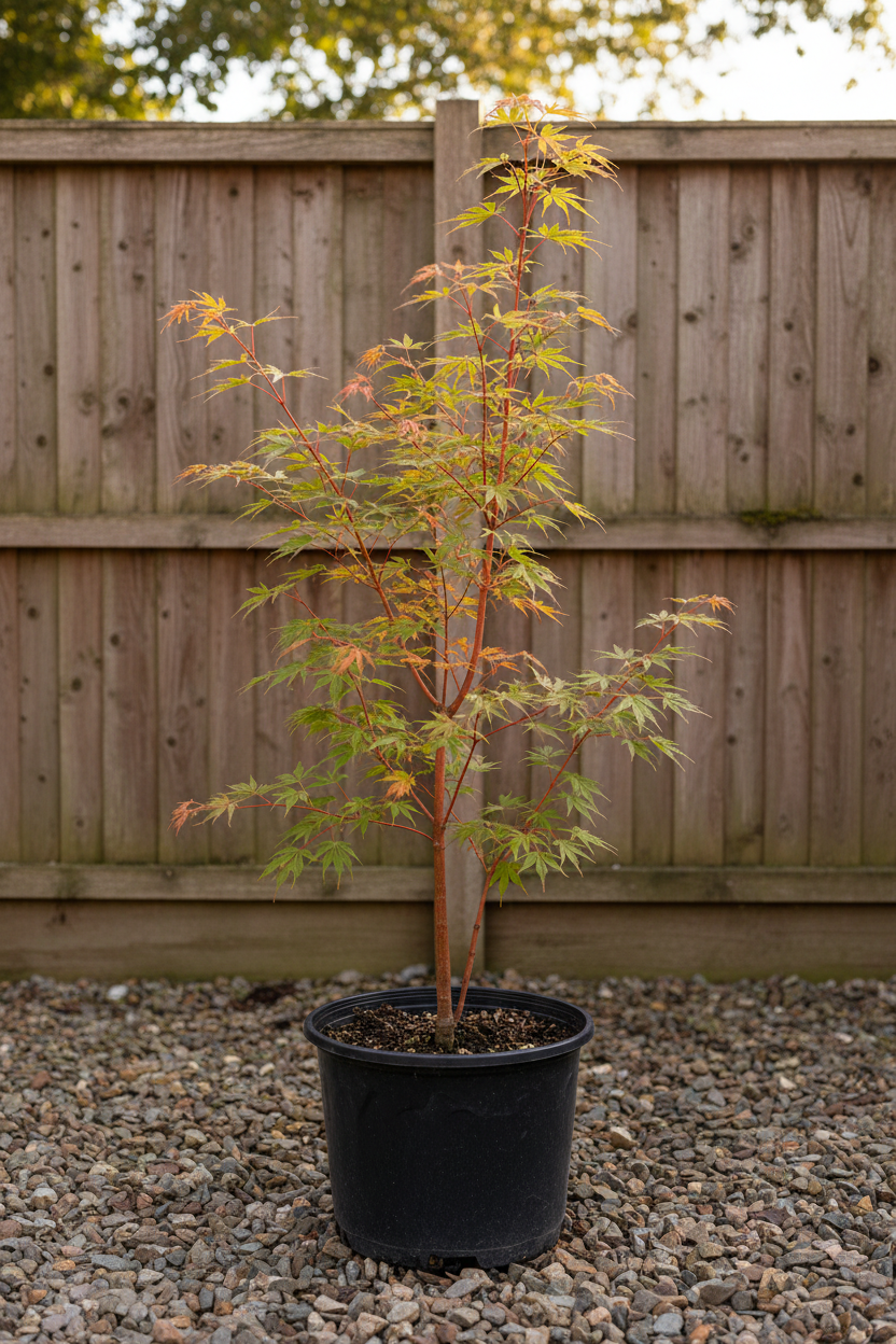 Fächerahorn Sangokaku Korallenrinde Malsch Karlsruhe - Gesamtansicht